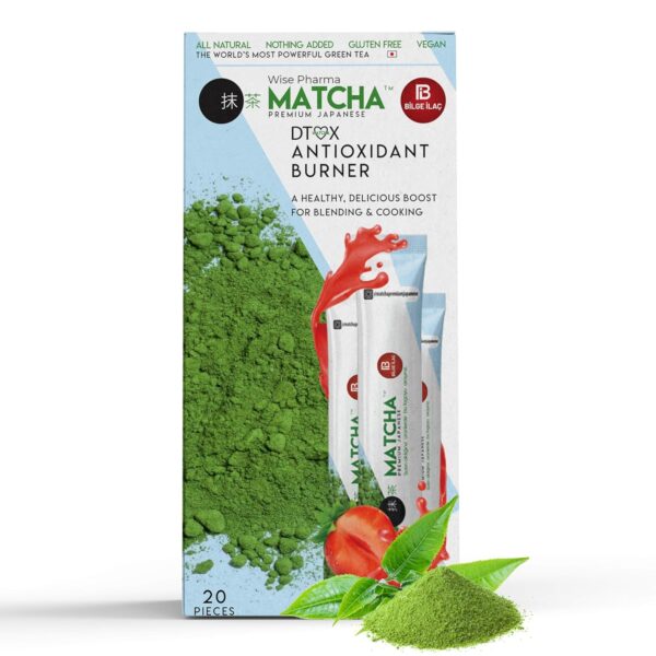Authentic Japanese Origin Matcha Tea, 20 pieces