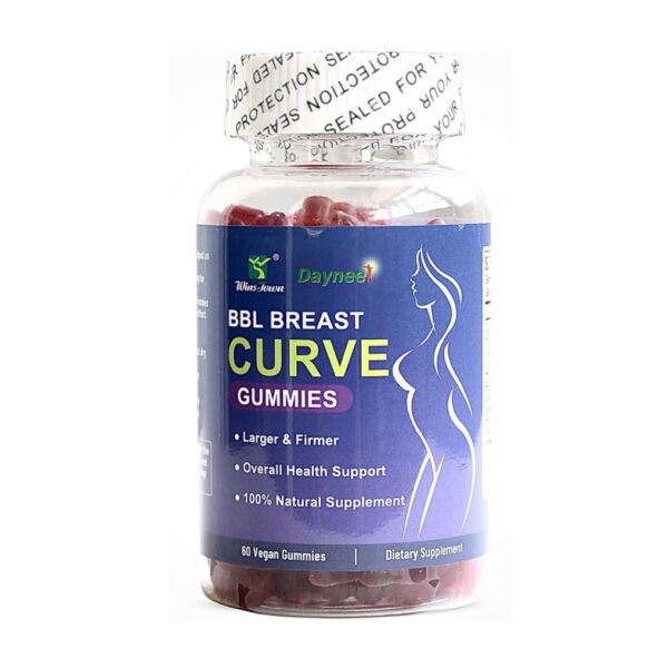Wins Town,BBL Breast Curve Gummies, 60 pieces