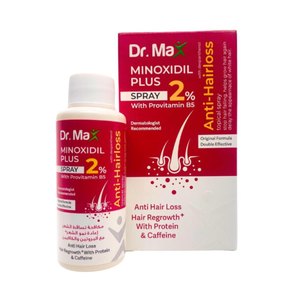 Dr Max Minoxidil Plus 2% Spray