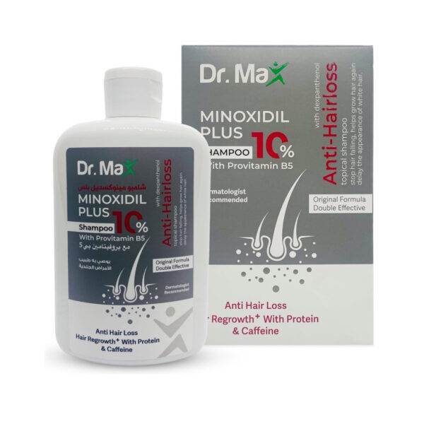 Dr.Max Minoxidil Plus 10% Shampoo