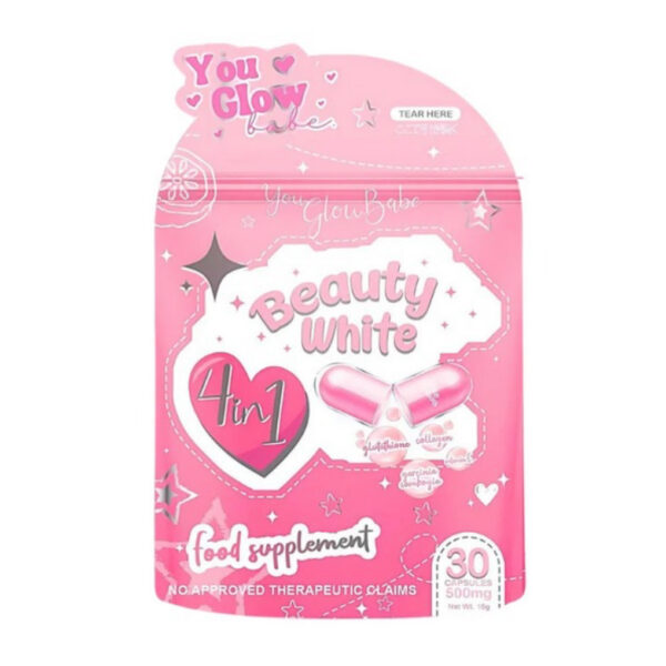 You Glow, Babe, Beauty White 4 In 1 Supplement