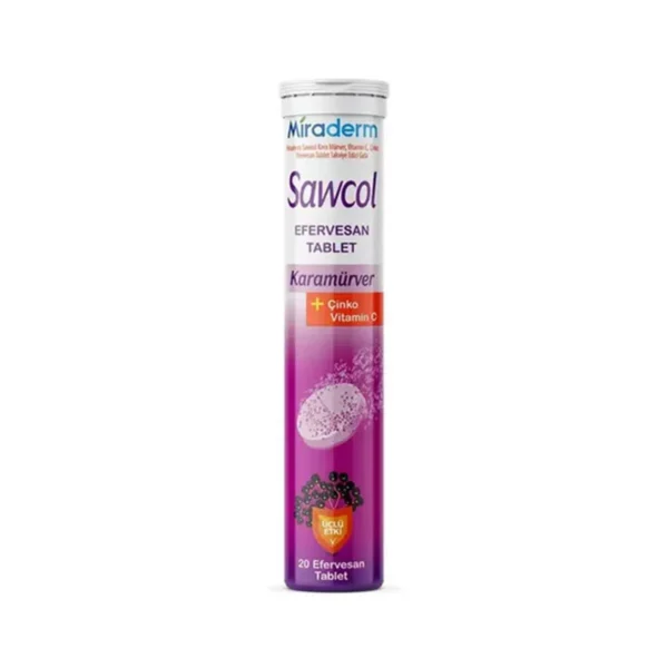 Miraderm Sawcol, 20 Efervesan Tablets