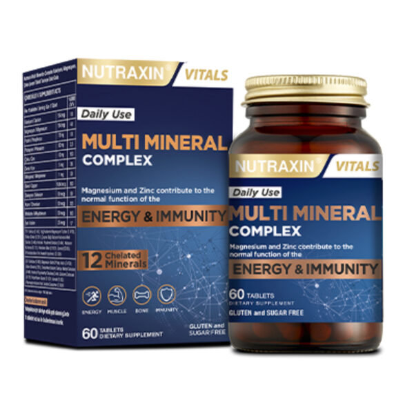 Nutraxin Multi Mineral Complex, 60 Tablets