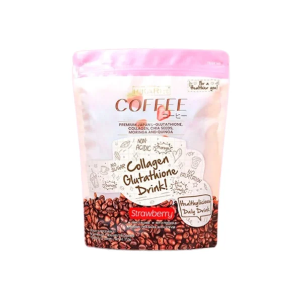 Hikari Coffee Strawberry, Slimming Coffee, 21g X 10 pieces