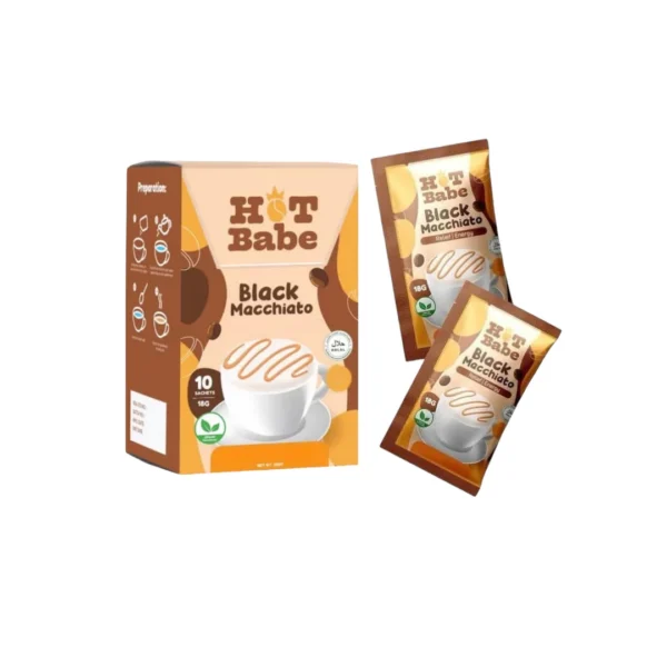 Hot Babe Black Macchiato, 10 Sachets