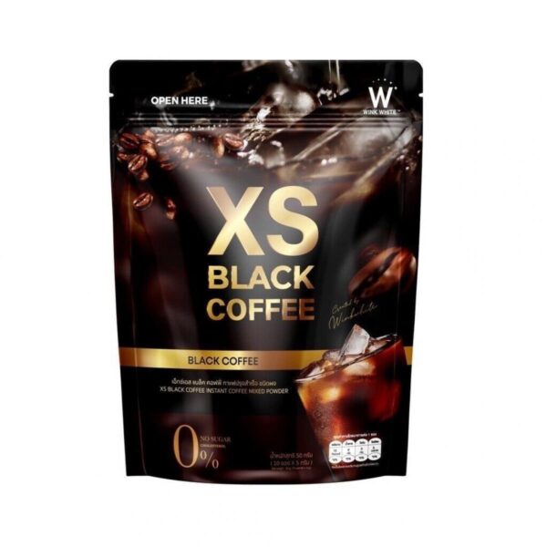 Wink White, XS Black Instant Coffee, Weight Control