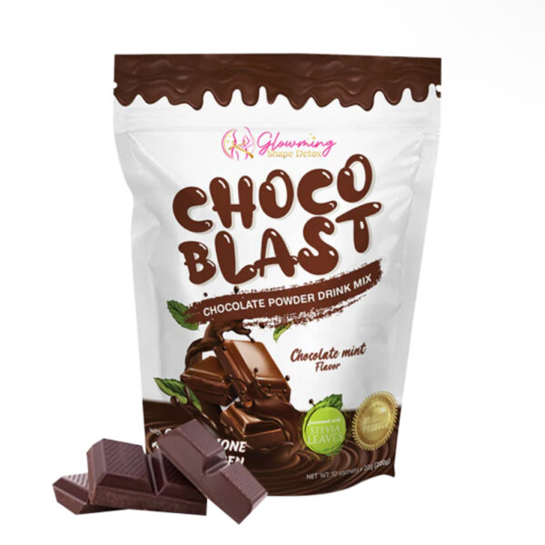 Glowming Shape, Detox Choco Blast, Power Drink, 10 Sachets X 20g