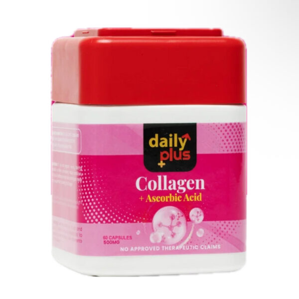 Daily Plus collagen + Ascorbic Acid, 60 Capsule