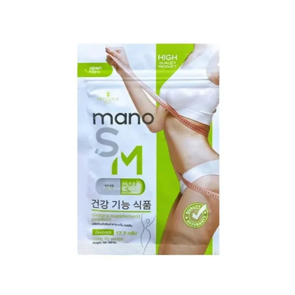 Mano SM, Flat And Toned Belly, 30 Capsules