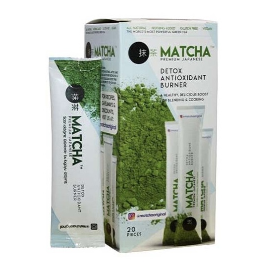 Matcha Premium Japanese Detox Antioxidant, 20 piece