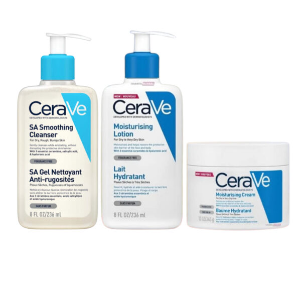 CeraVe Daily Skin Care Routine For Dry Skin