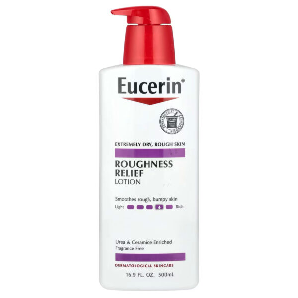 Eucerin Roughness Relief Lotion, Fragrance Free, 500 ml