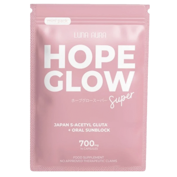 Luna Aura Hope Glow Super, Glutathione, 700 mg
