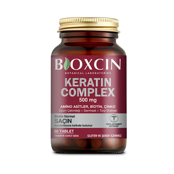 Bioxin Keratin Complex, 500 mg, 60 Tablets