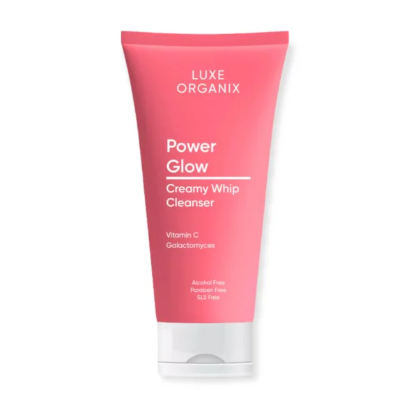 Luxe Organix Power Glow Galactomyces Brightening Vitamin C Cleanser, 150g