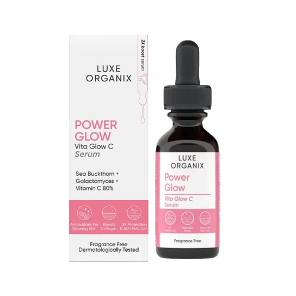 Luxe Organix Power Glow Vita Glow C Serum, 30ml