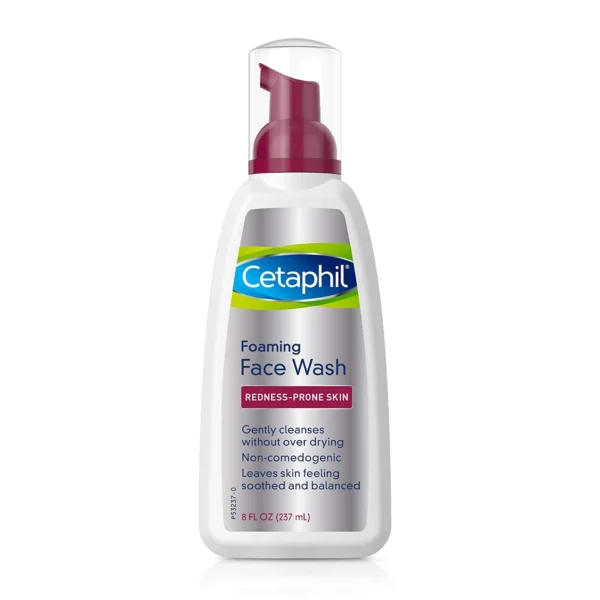 Cetaphil Foaming Face Wash For Redness Prone Skin, 237 ml