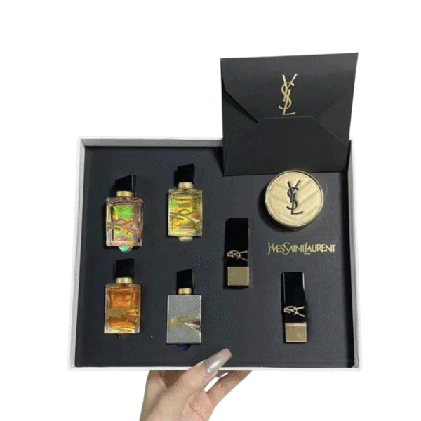 YSL Mon Paris 7 Pieces Set, White Box