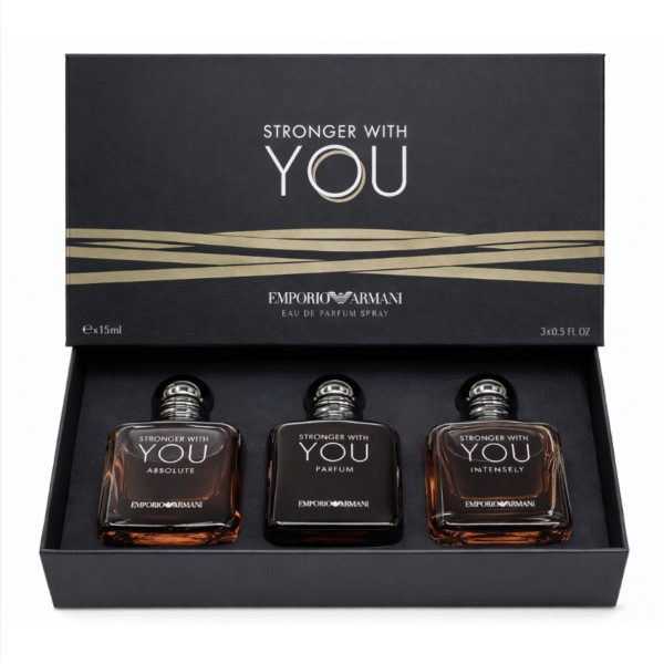 Emporio Armani Stronger With You Miniature Fragrance Set 3 pieces