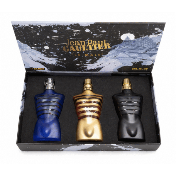 Jean Paul Gaultier Le Male Miniature Gift Set (3 × 40 ml)